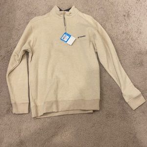 Columbia Men’s Pullover Quarter Zip Size M New